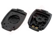 Generic product - 2-button key / remote control housing for Ssangyong with blade and transponder hole